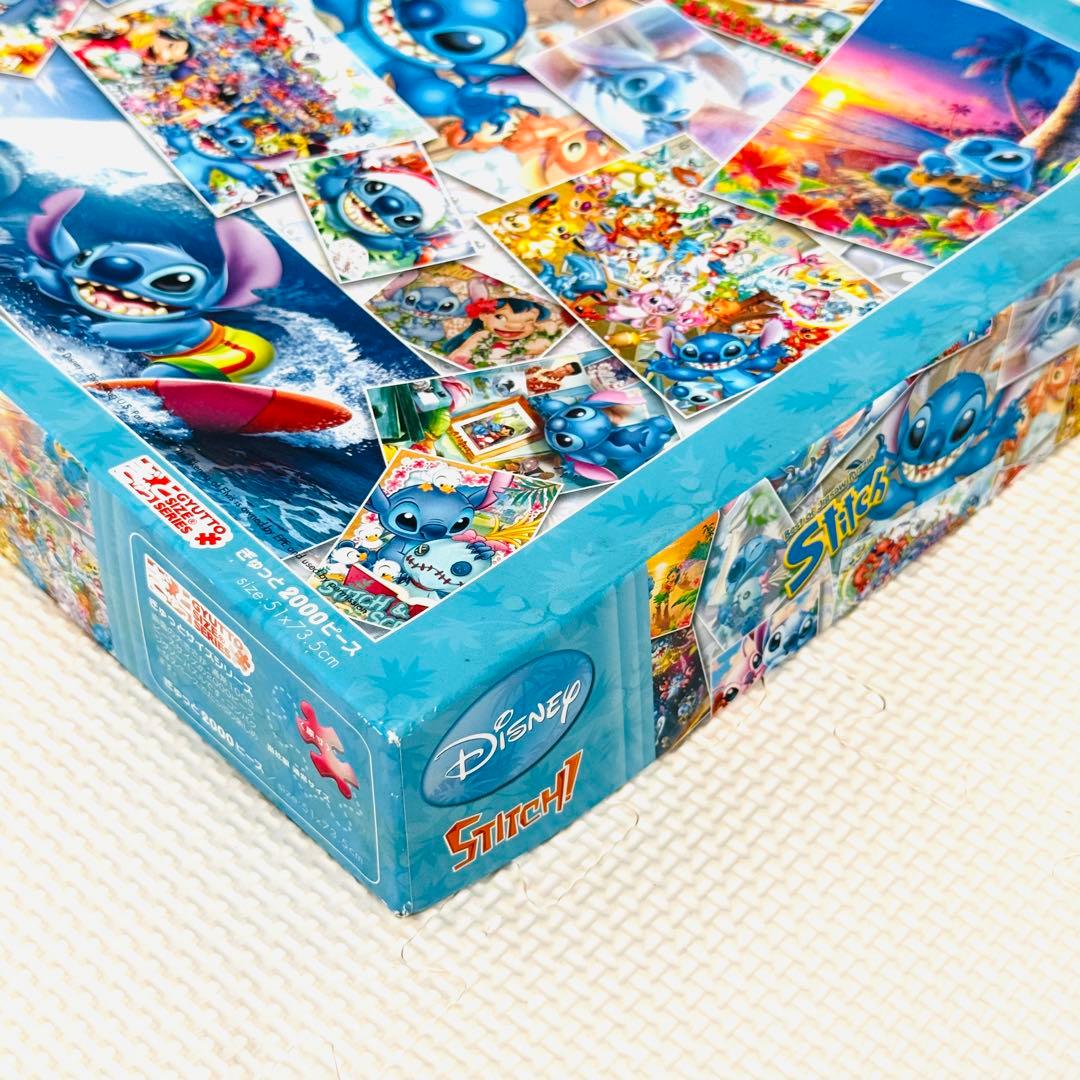 【未組み立て】ジグソーパズル　アート集　スティッチ　2000ピース　ディズニー