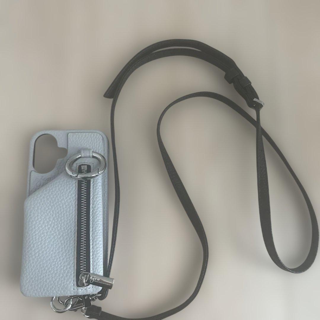 お値下げ不可。美品！anew スマホケース