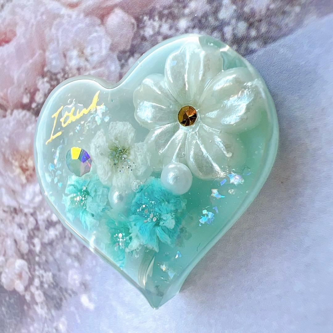 レジン ヘアゴム ドライフラワー No.861