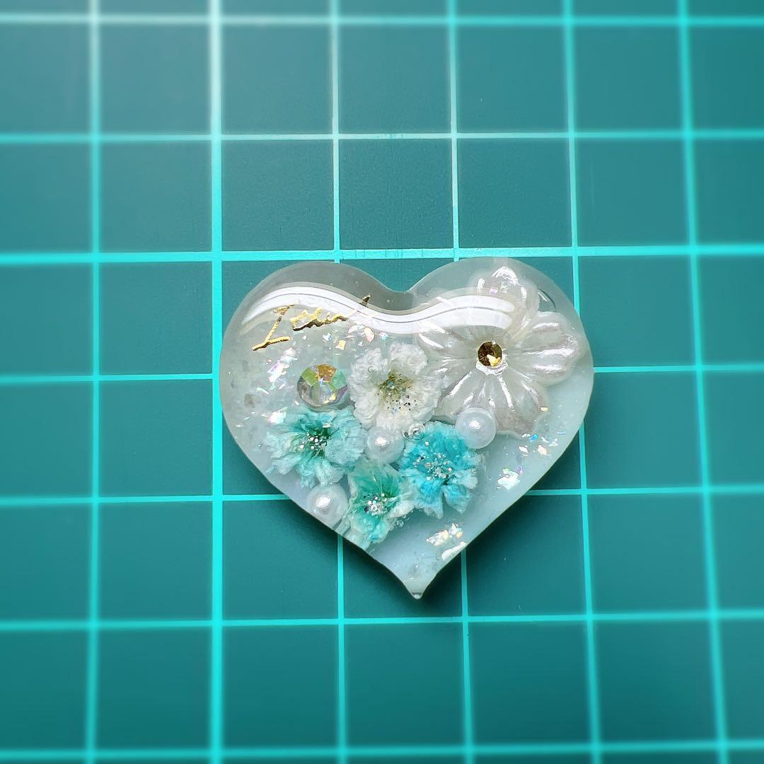レジン ヘアゴム ドライフラワー No.861