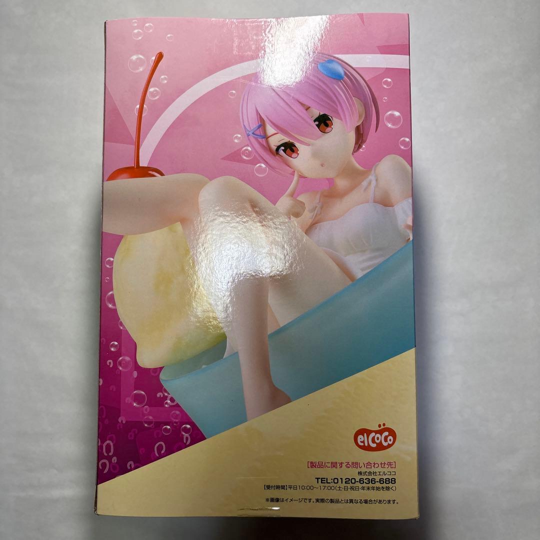 リゼロ レム ラム フィギュア クリームソーダ18点 ラウンドワン限定（匿名配送