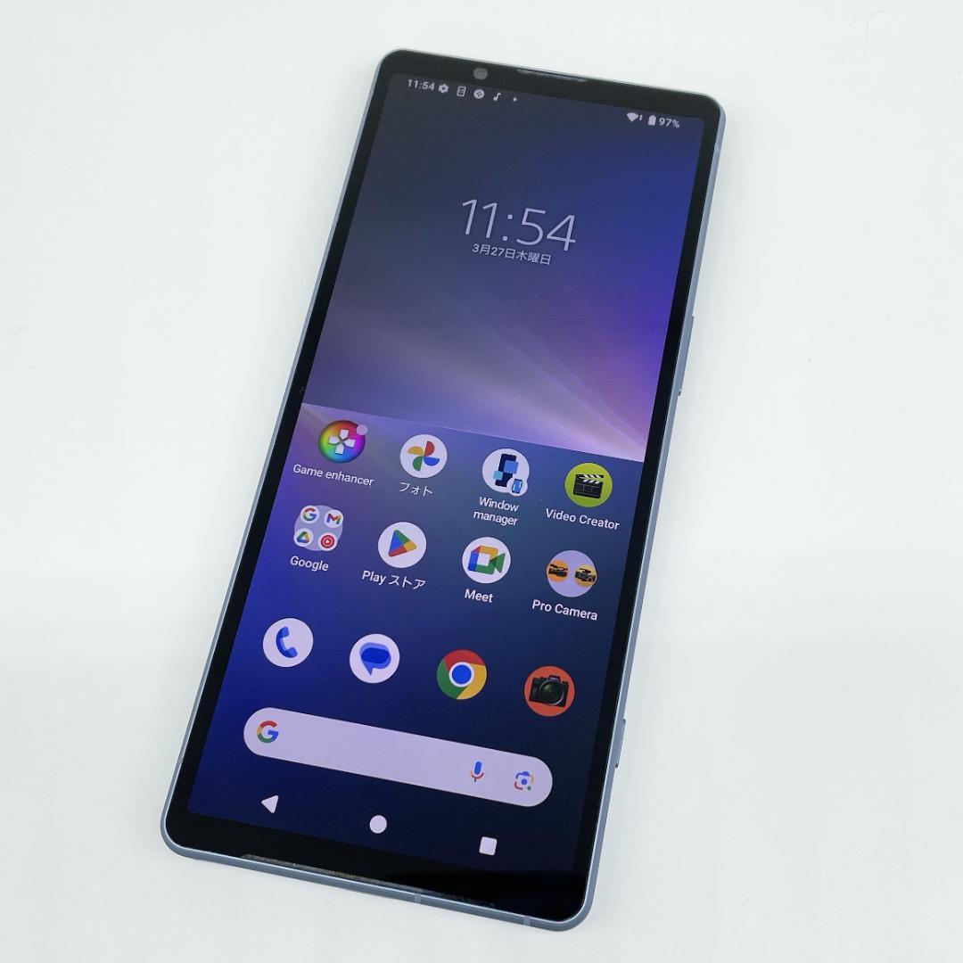 即配【美品】SIMフリー Xperia 5V 256GB XQ-DE44 ★