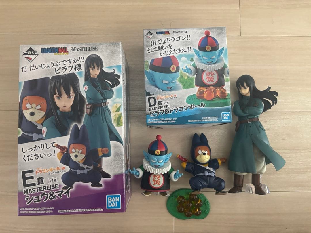 ドラゴンボール MASTERLISE シュウ&マイ ピラフ&ドラゴンボール