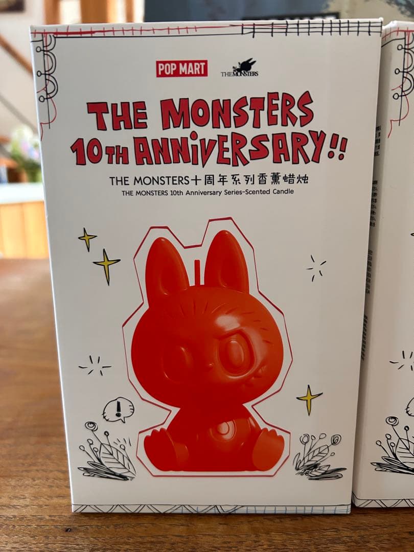 正規品　店舗限定販売　ラブブ　10周年　キャンドルフィギュア　2つセット