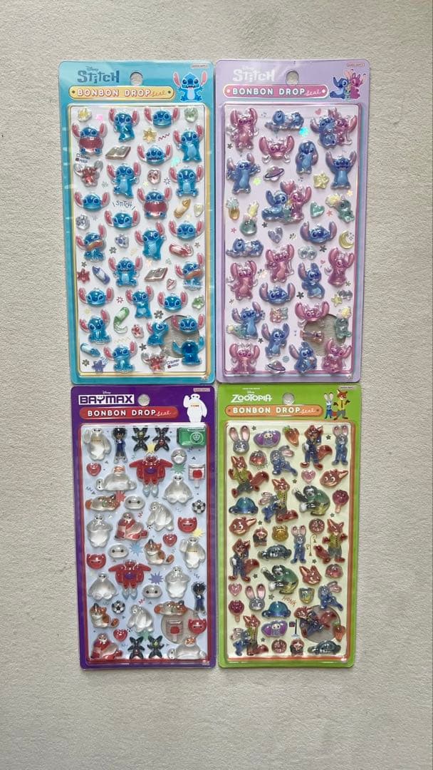 ボンボンドロップシール　ディズニー第2弾 国内正規品