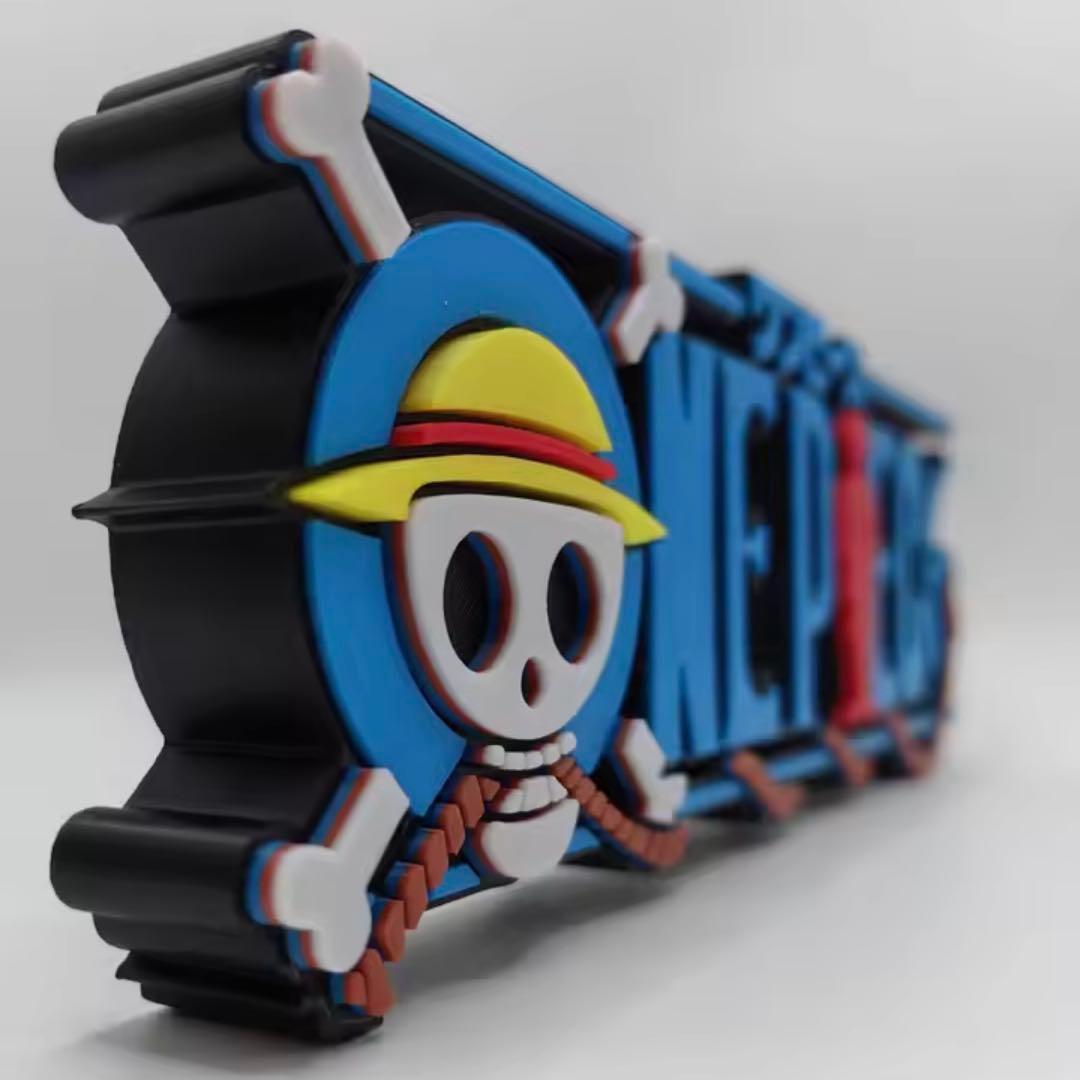 ONE PIECE ワンピース　ロゴ　フィギュア