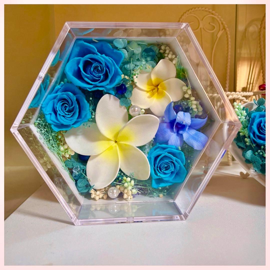 プリザーブドフラワーボックスアレンジメント【フェリーチェ】