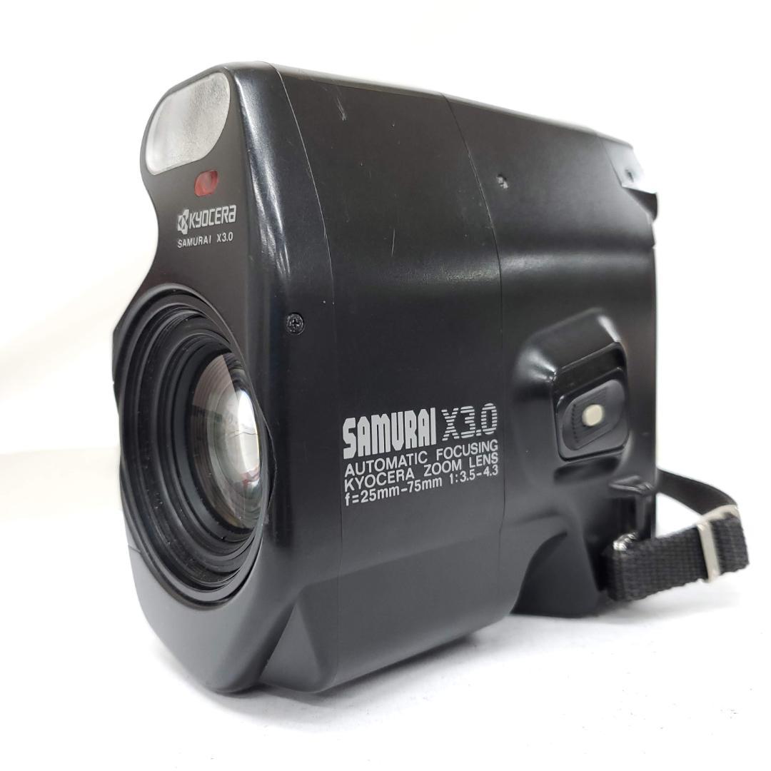 フィルムカメラ KYOCERA SAMURAI X3.0 G0206-183-7p y