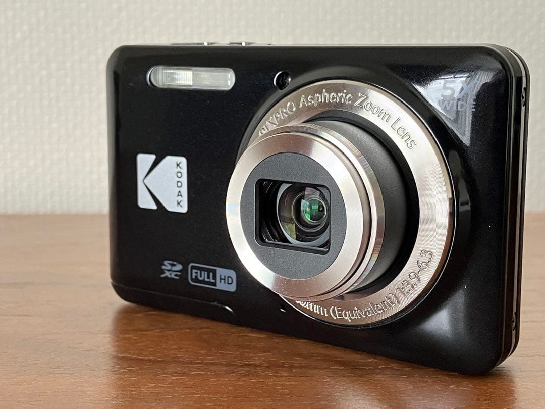 【美品】 Kodak PIXPRO FZ55 コンパクトデジタルカメラ ブラック
