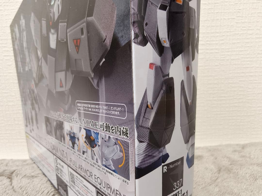 【未開封】ROBOT魂 ガンダムNT-1 & チョバムアーマー