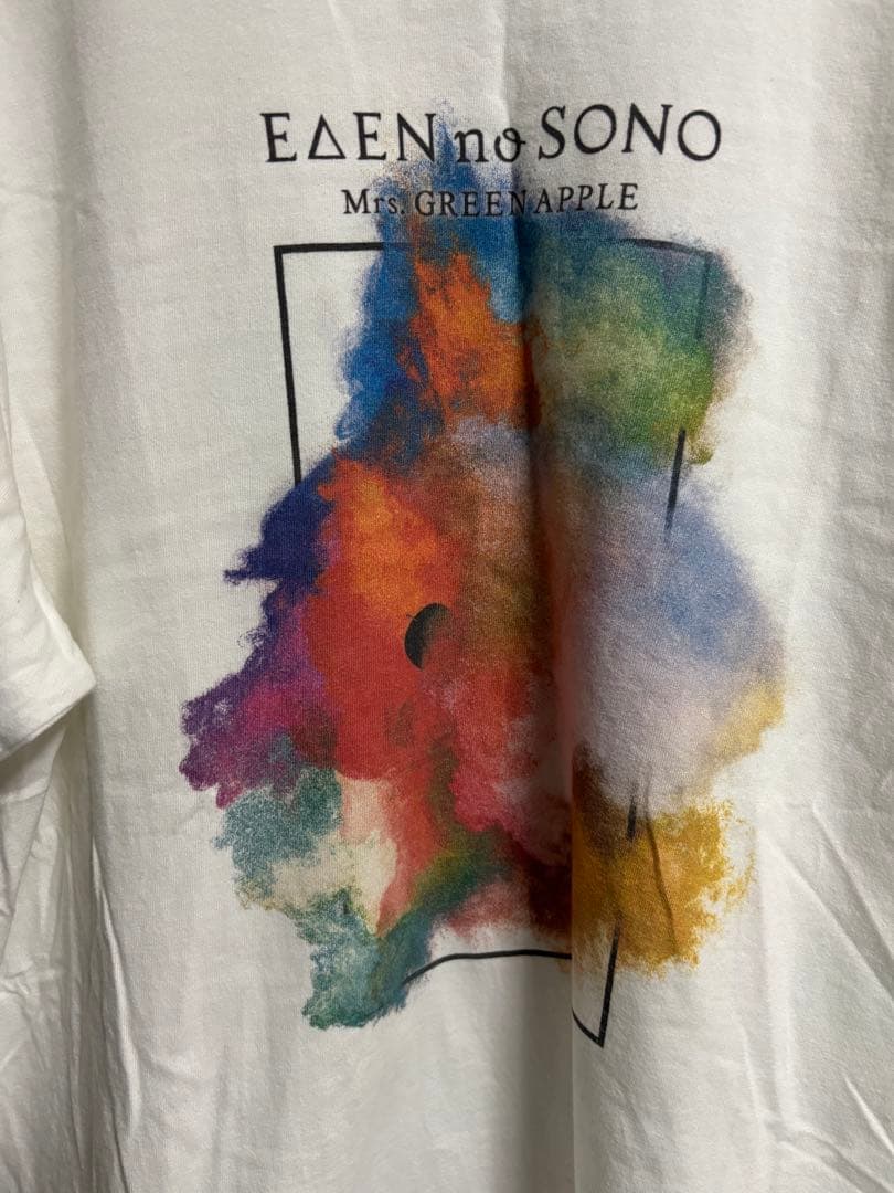 Mrs. GREEN APPLE エデンの園 ツアーTシャツ 白 Men
