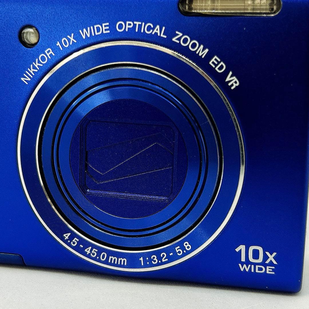 ニコン コンパクトデジタルカメラ COOLPIX S6200 ブルー Nikon