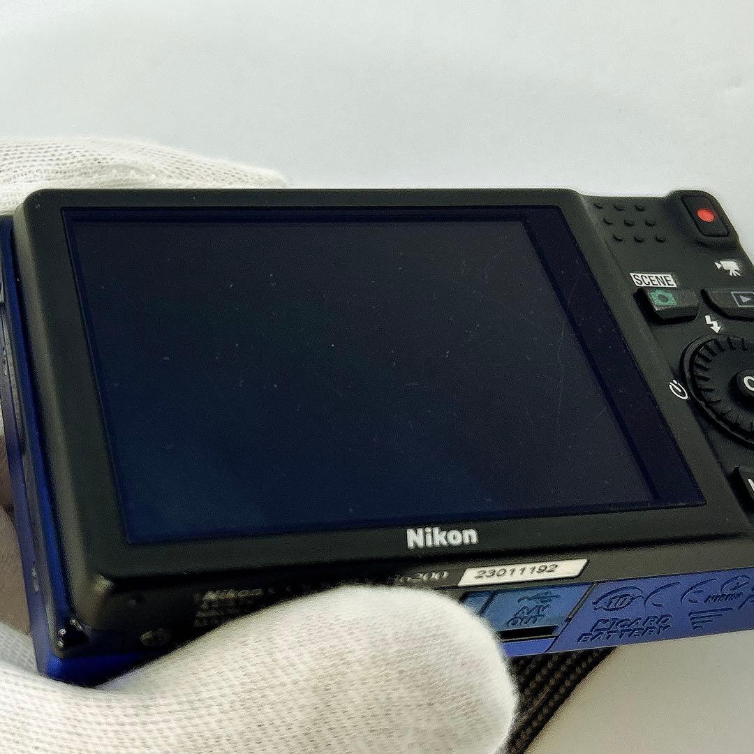 ニコン コンパクトデジタルカメラ COOLPIX S6200 ブルー Nikon