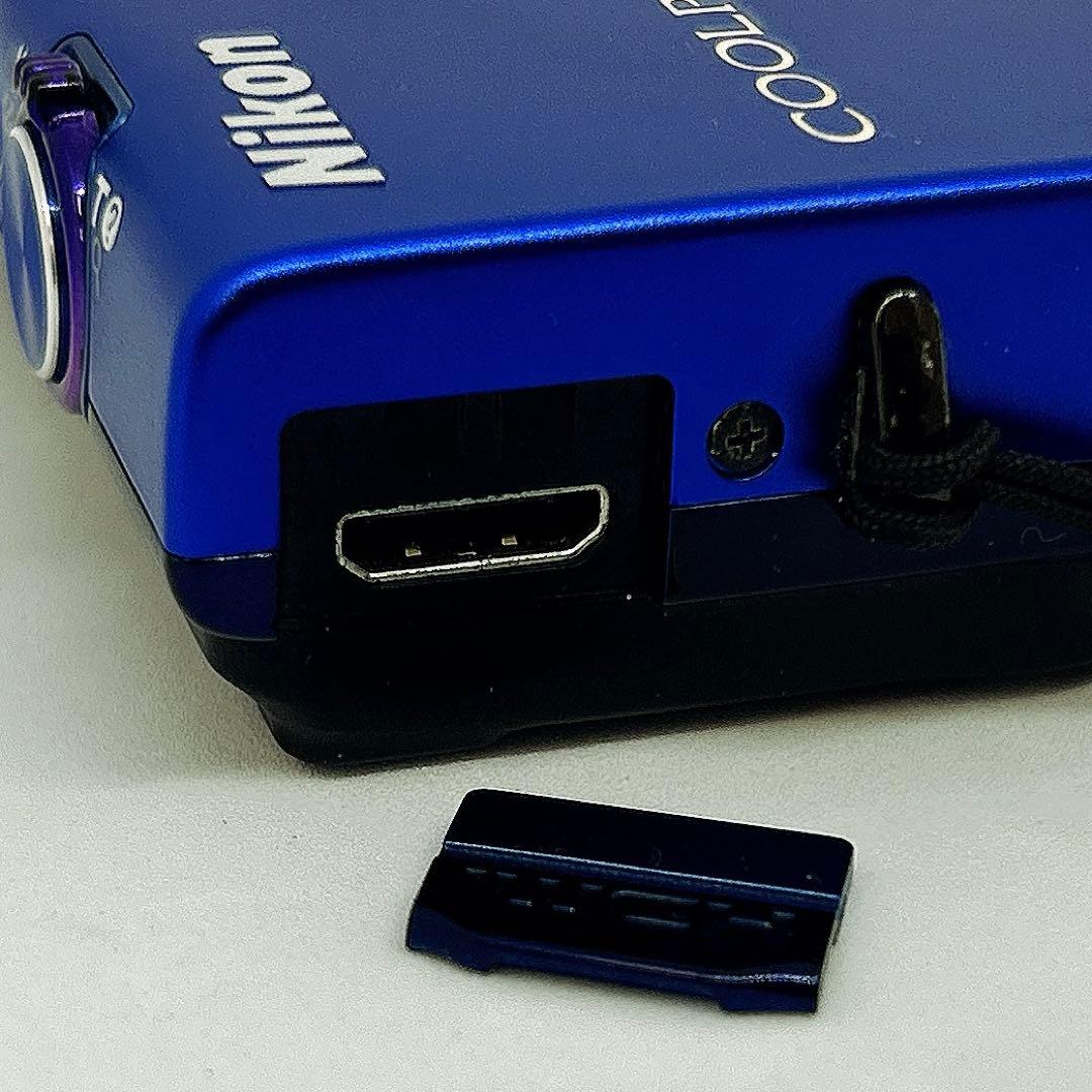 ニコン コンパクトデジタルカメラ COOLPIX S6200 ブルー Nikon