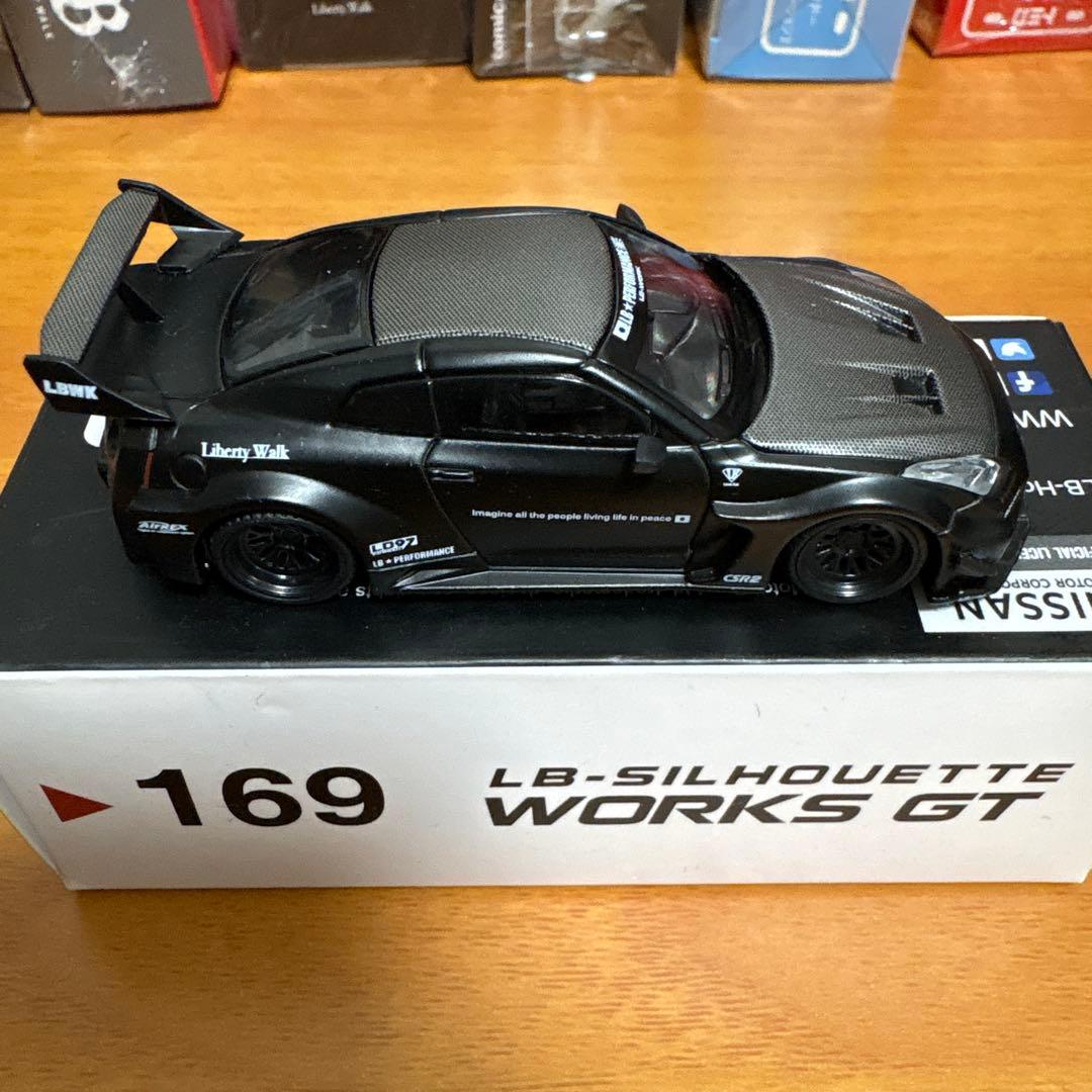 カイ！MINI GT #169 LB-Silhouette WORKS 黒