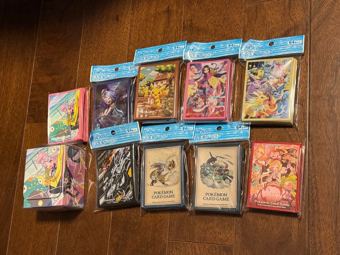 ポケモンカード　デッキシールド　スリーブ デッキケース　まとめ売り　新品未開封