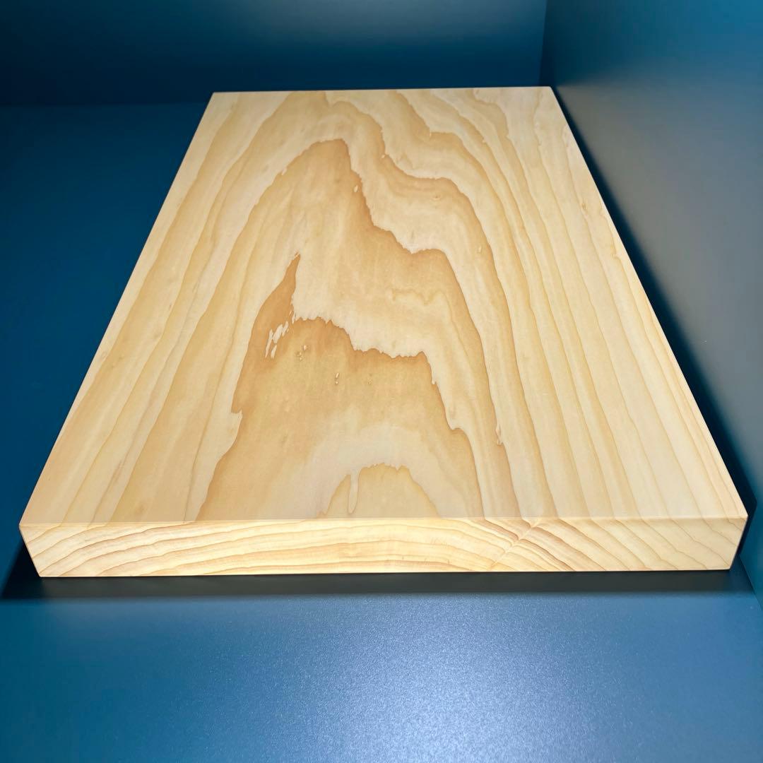 日向産　本榧　まな板　大きなサイズ　一枚板　木　新品　(C97)