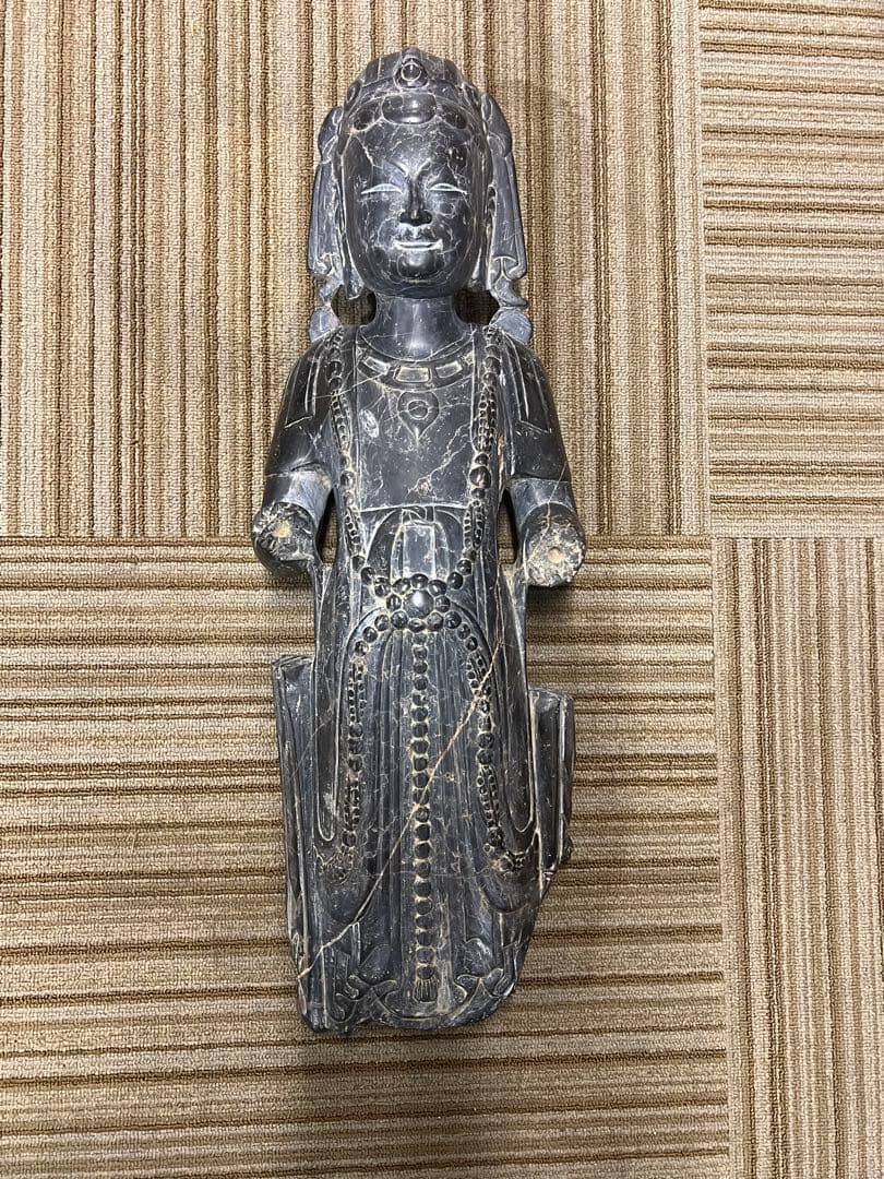 ［珍品］古代中国石仏　送料込み