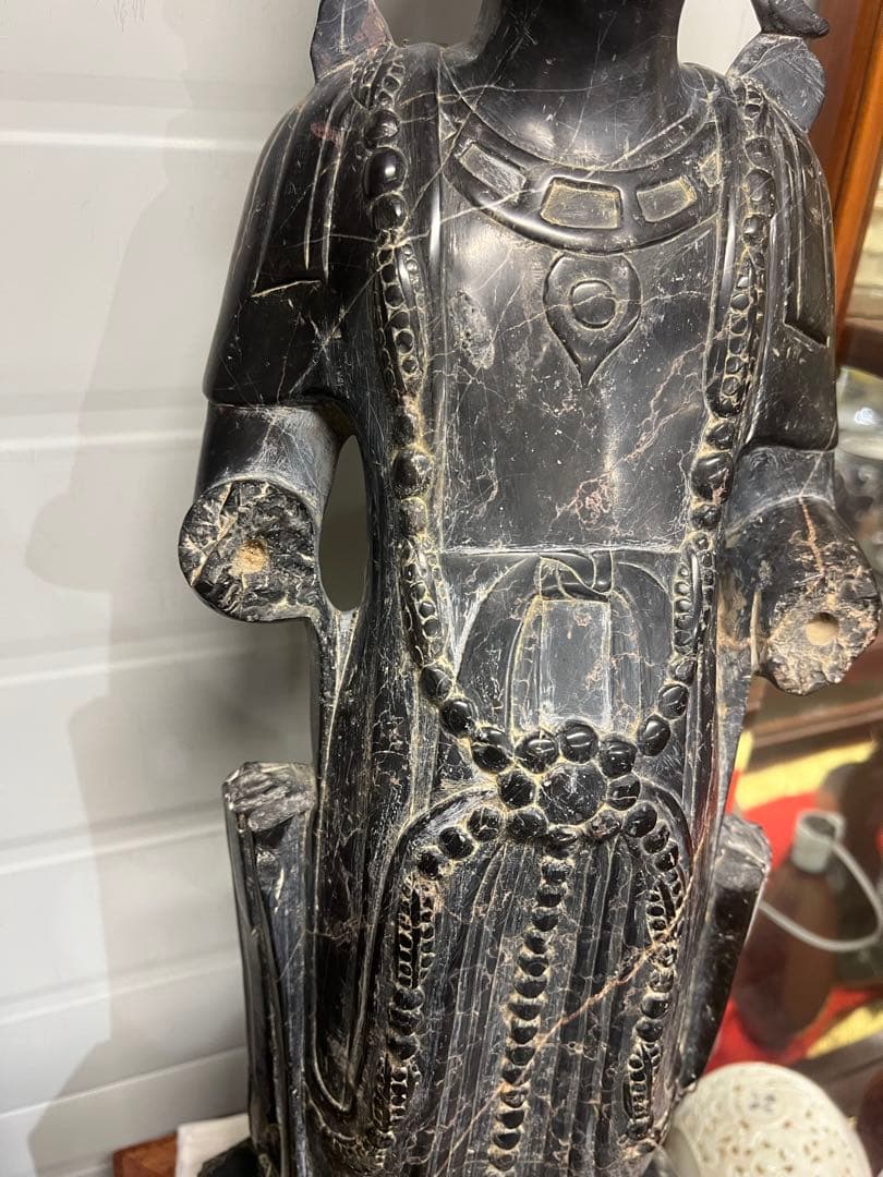 ［珍品］古代中国石仏　送料込み