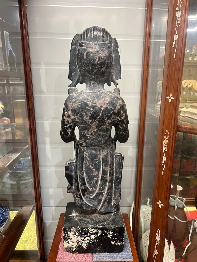 ［珍品］古代中国石仏　送料込み