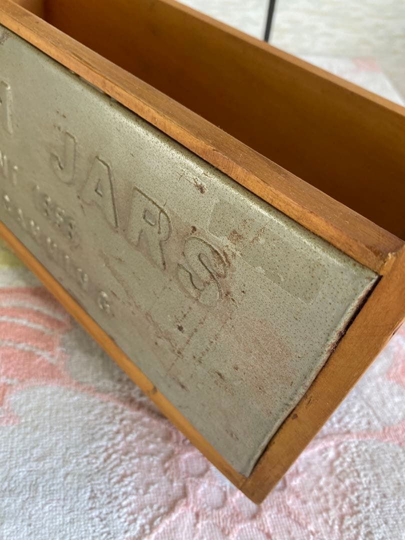 MASON JARS 木箱　メイソンジャー　バスケット　ツールボックス　収納