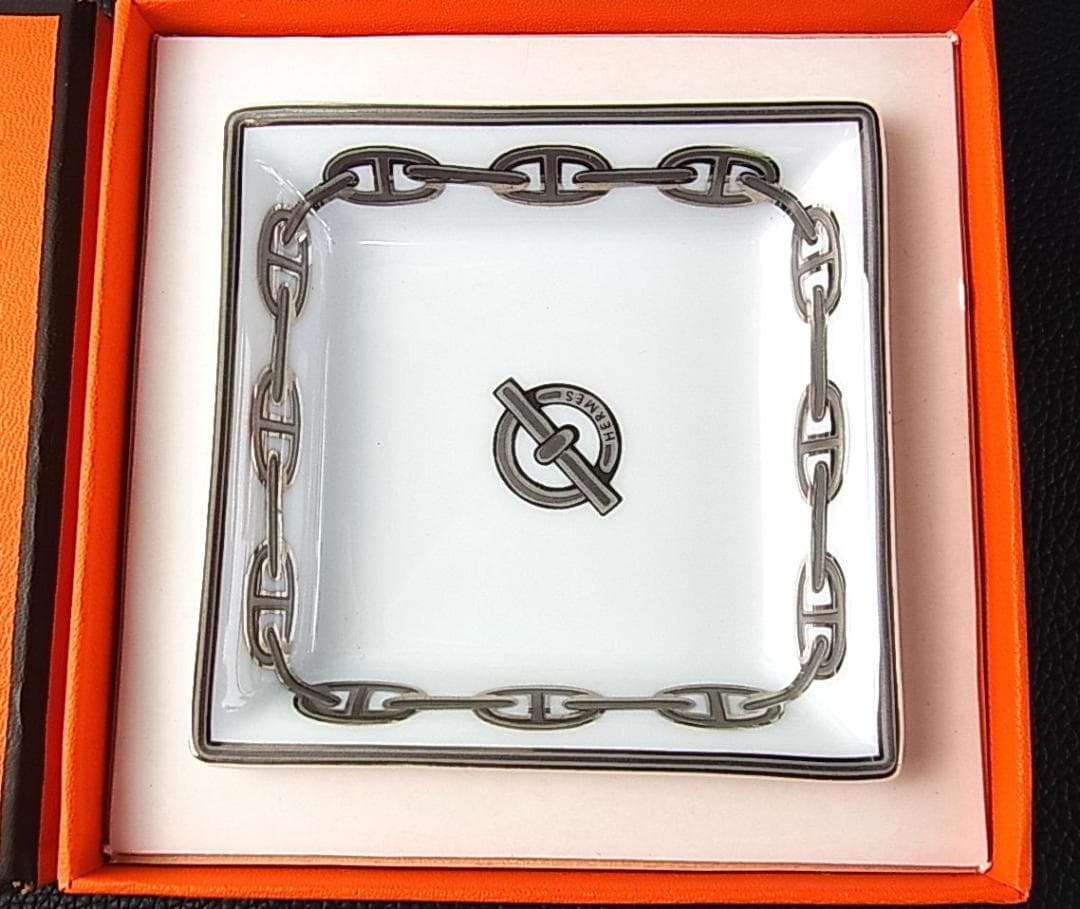 ＊正規未使用HERMES エルメスシェーヌダンクル ミニトレイアクセサリートレイ