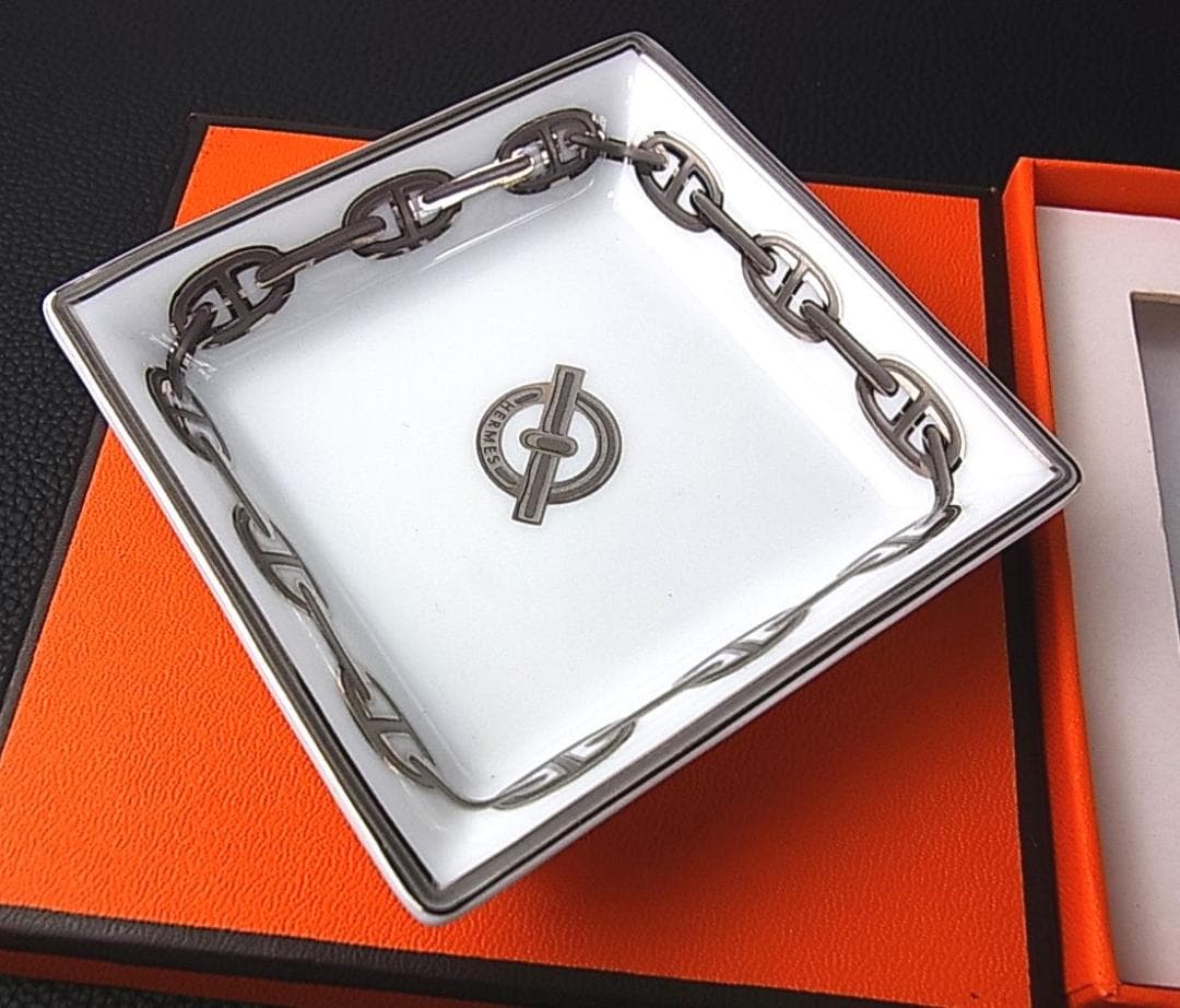 ＊正規未使用HERMES エルメスシェーヌダンクル ミニトレイアクセサリートレイ