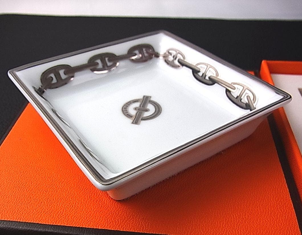 ＊正規未使用HERMES エルメスシェーヌダンクル ミニトレイアクセサリートレイ