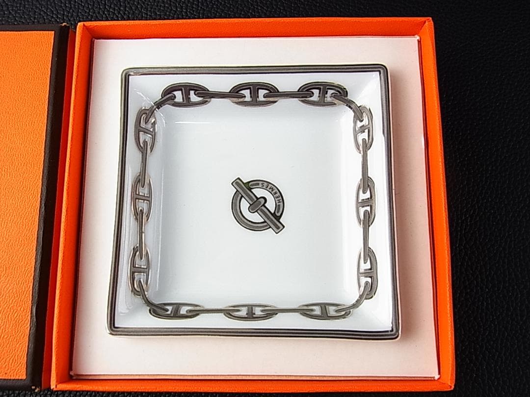 ＊正規未使用HERMES エルメスシェーヌダンクル ミニトレイアクセサリートレイ