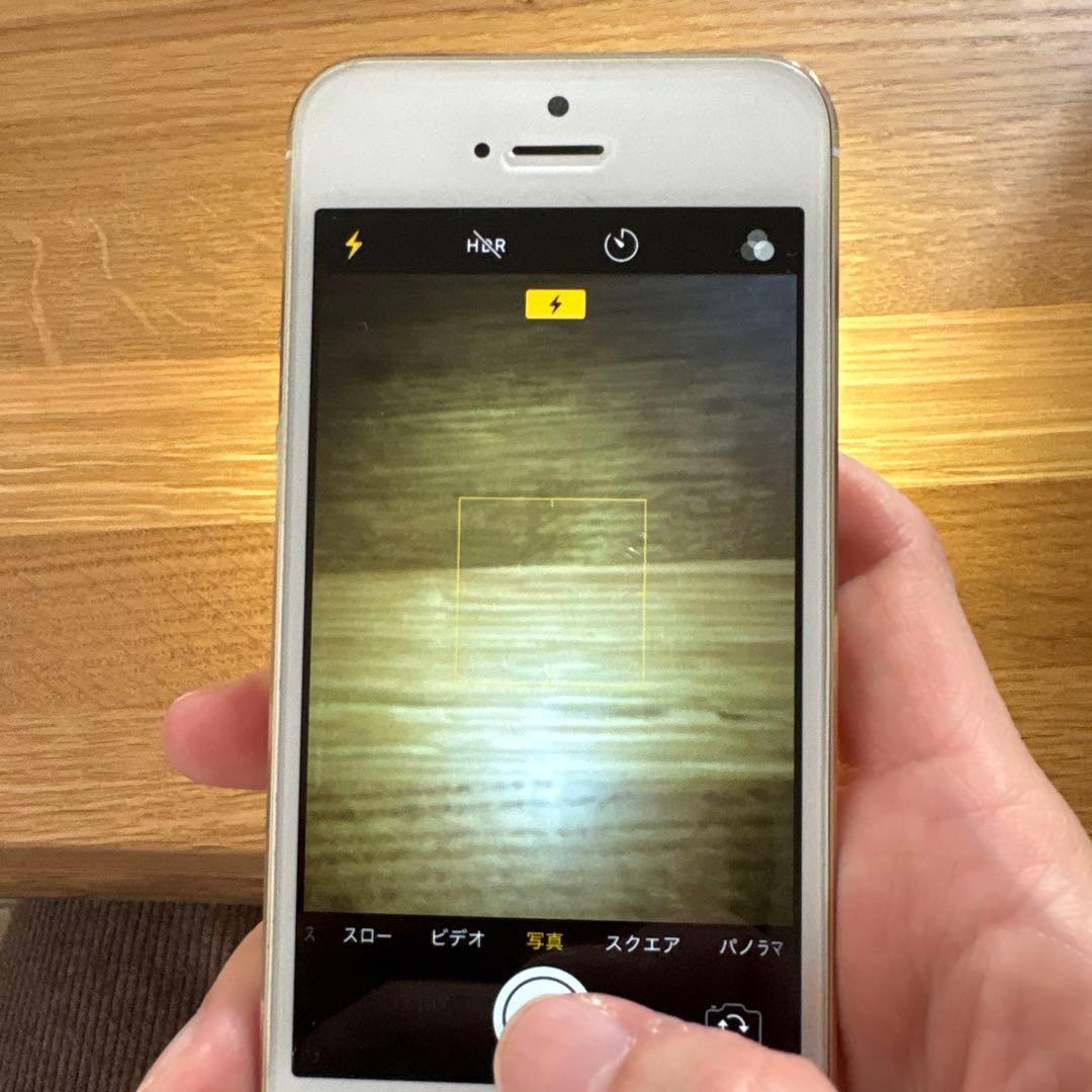 美品　iPhone 5sゴールド 本体
