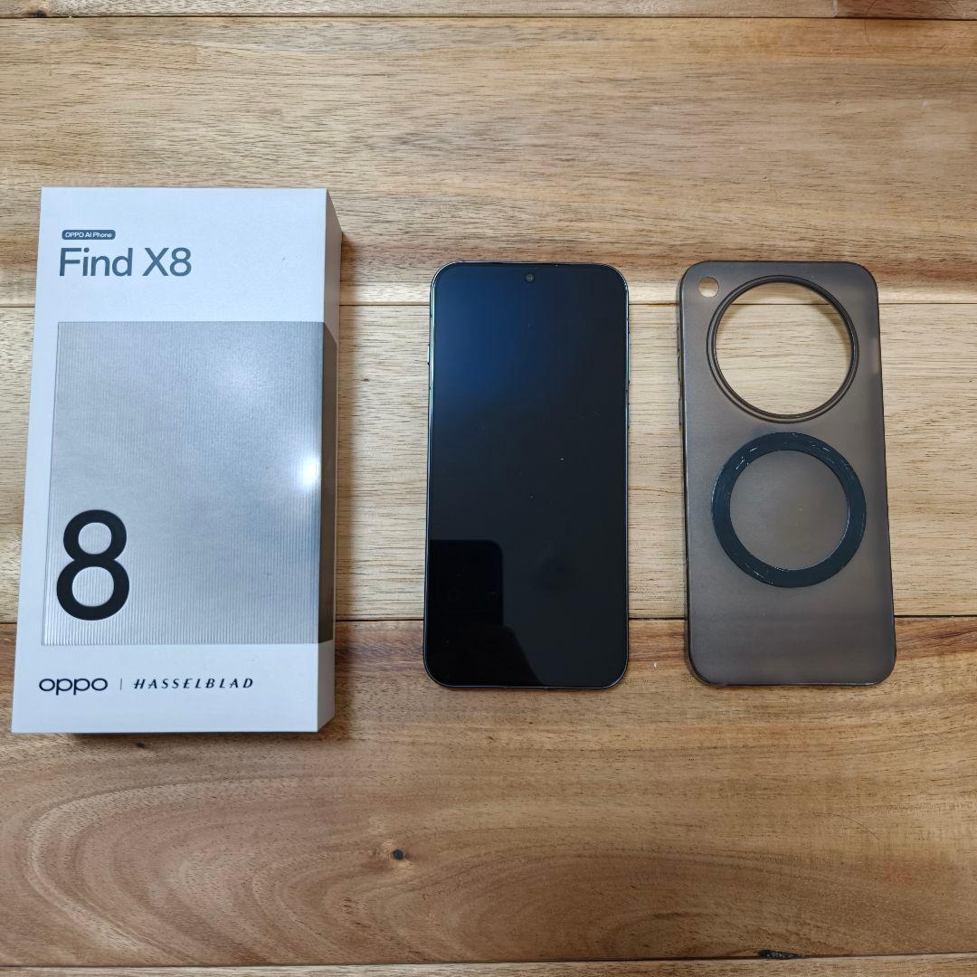 【美品】OPPO Find X8 512GB ブラック 国内版SIMフリー