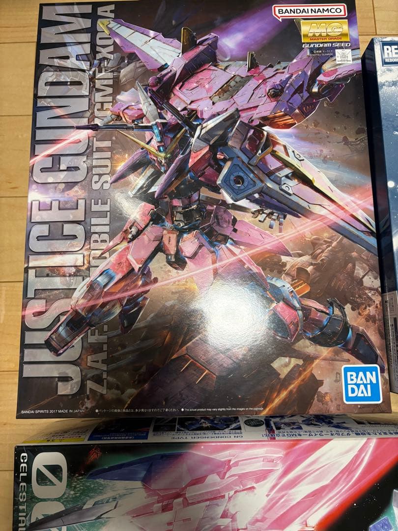 ガンプラ MG RG セット　ジャスティスガンダム　Hi-ν チタニウムなど