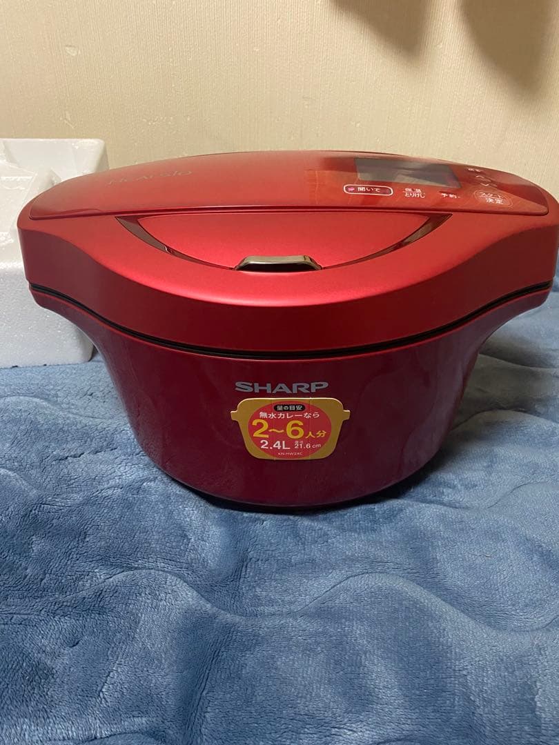 HEALSIO ヘルシオ　ホットクック　KN-HW24C-R
