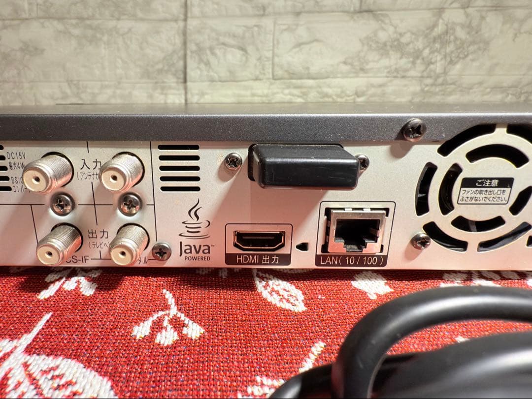 maxell BD iVDR レコーダー BIV-TW1000／純正リモコン