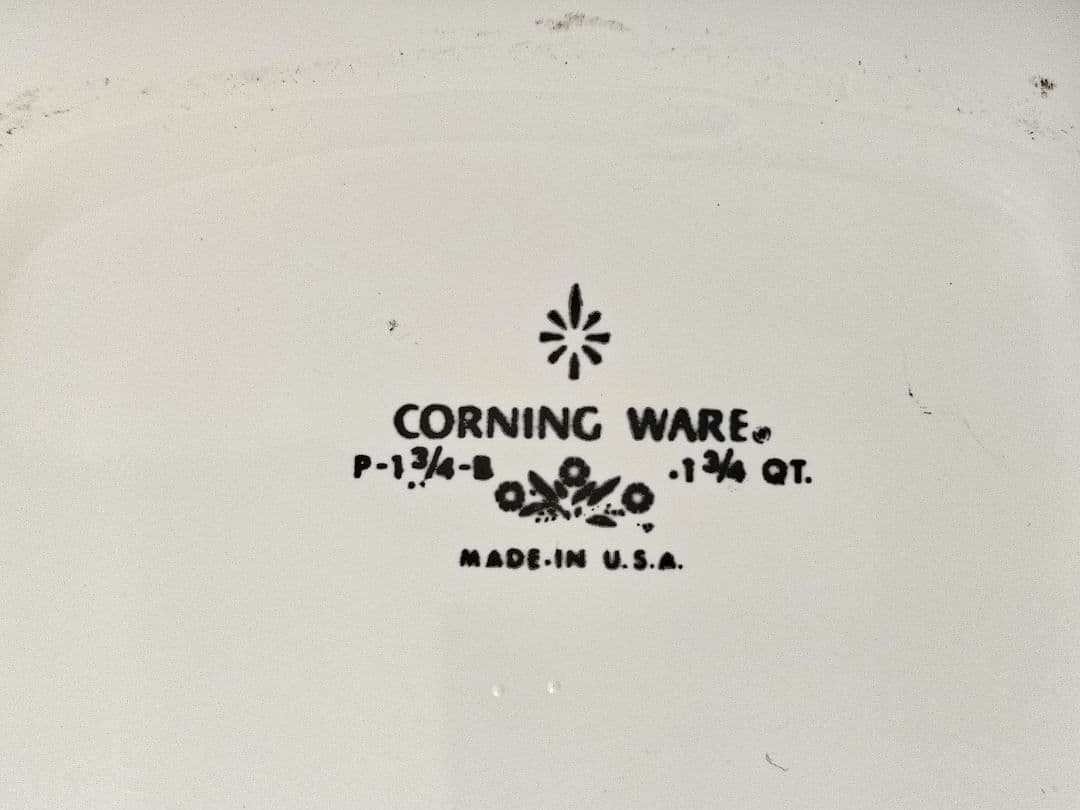 コーニングウェア ３サイズセット　超耐熱ガラス食器　ヴィンテージ