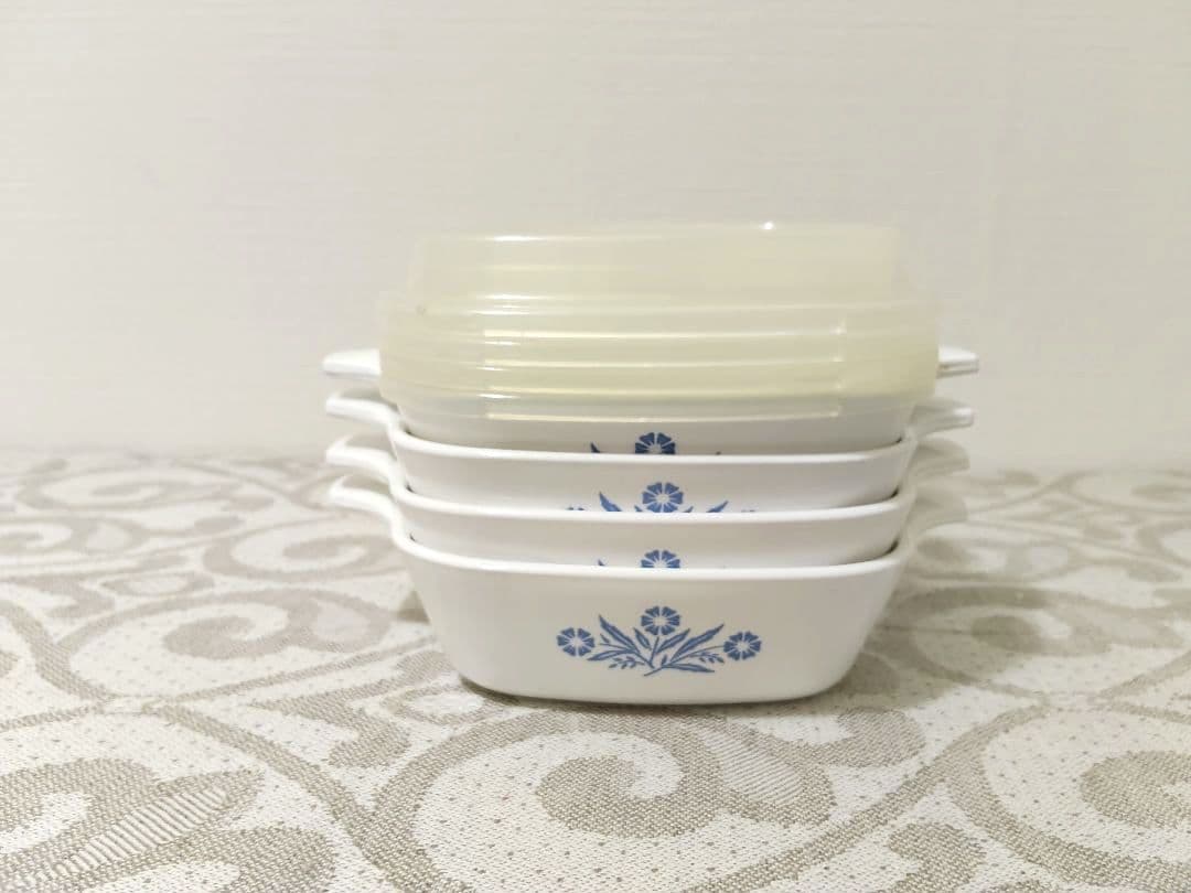 コーニングウェア ３サイズセット　超耐熱ガラス食器　ヴィンテージ