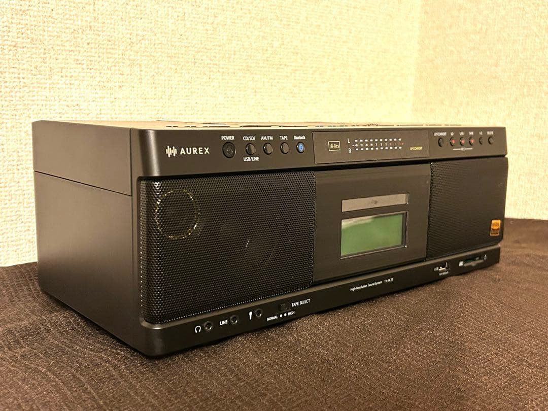 TOSHIBA TY-AK21 CDラジカセ　ブラック