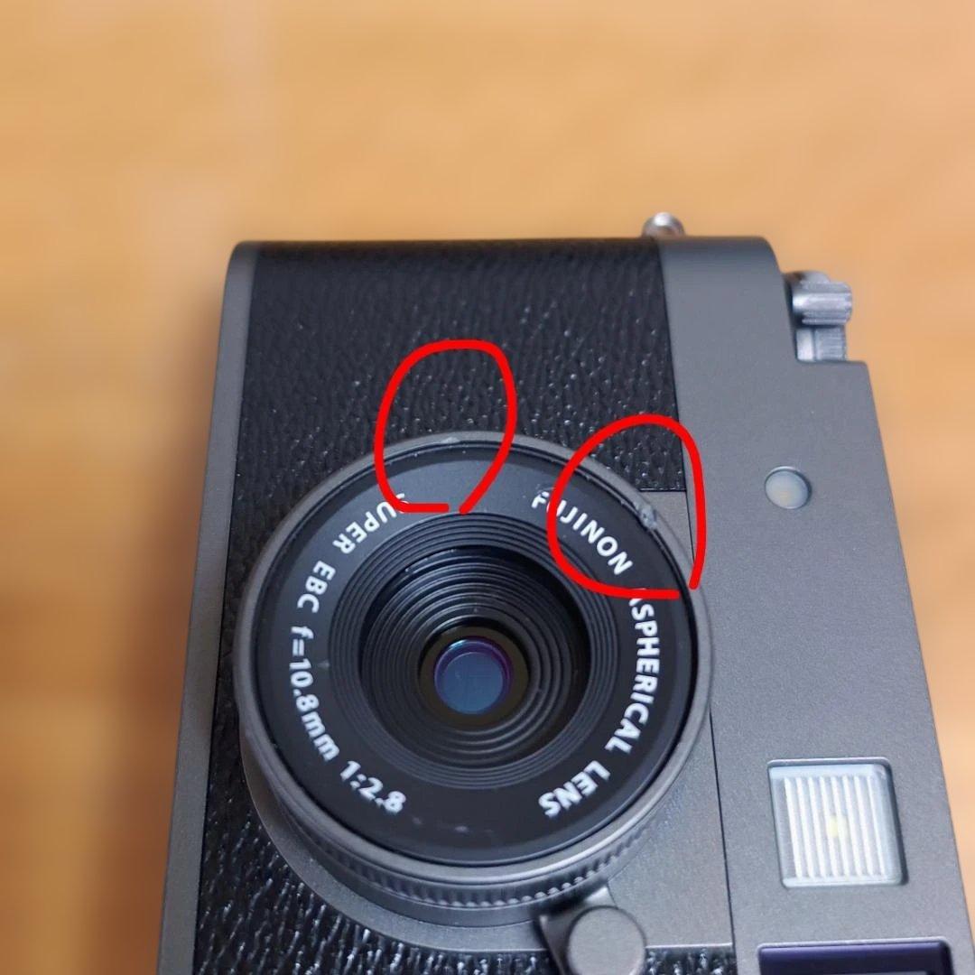 【中古・並品】FUJIFILM X-half チャコールシルバー