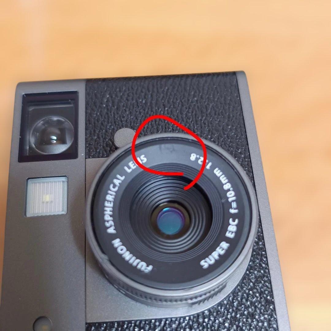 【中古・並品】FUJIFILM X-half チャコールシルバー