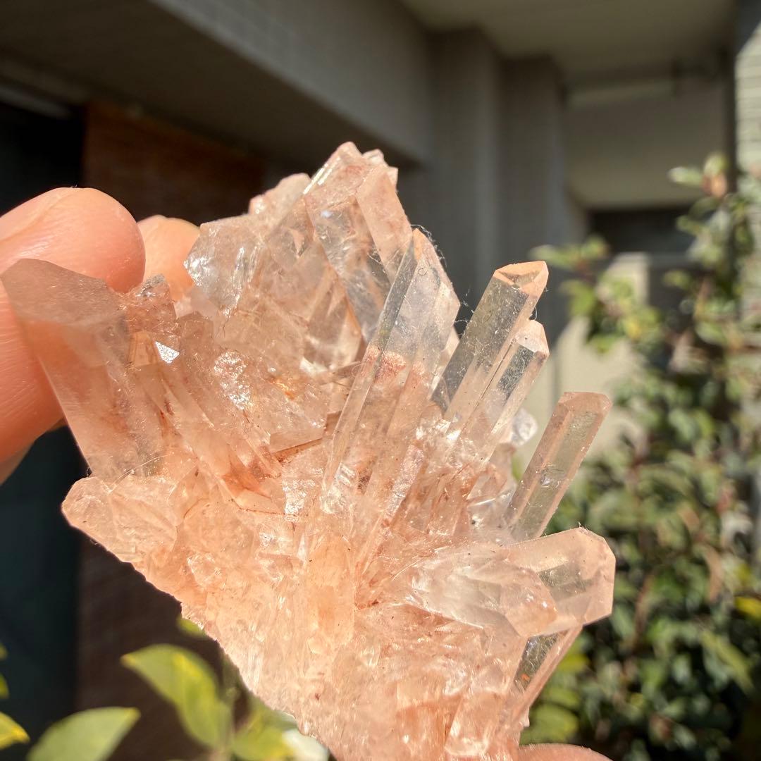 自然色　水晶クラスター モリオン　13個セット　1kg 水晶　原石　自然石c1