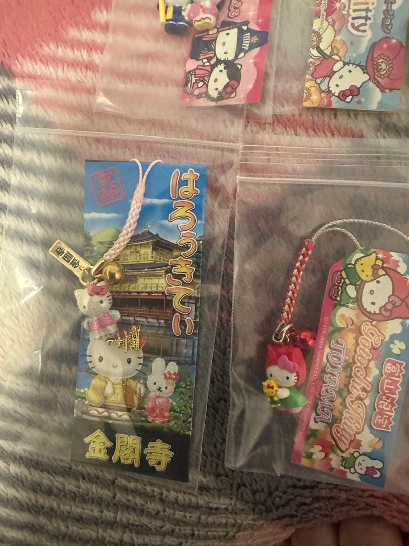ハローキティ ストラップ 15個セット W7