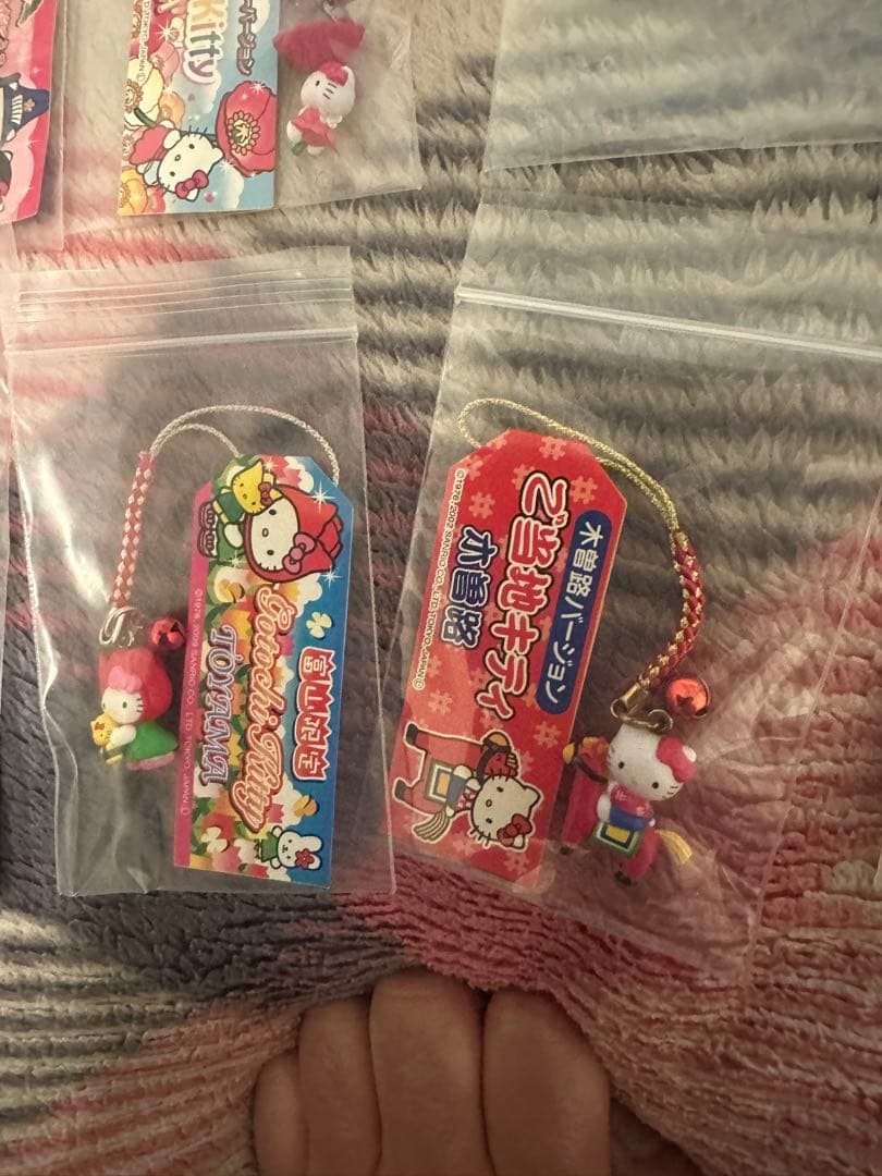 ハローキティ ストラップ 15個セット W7
