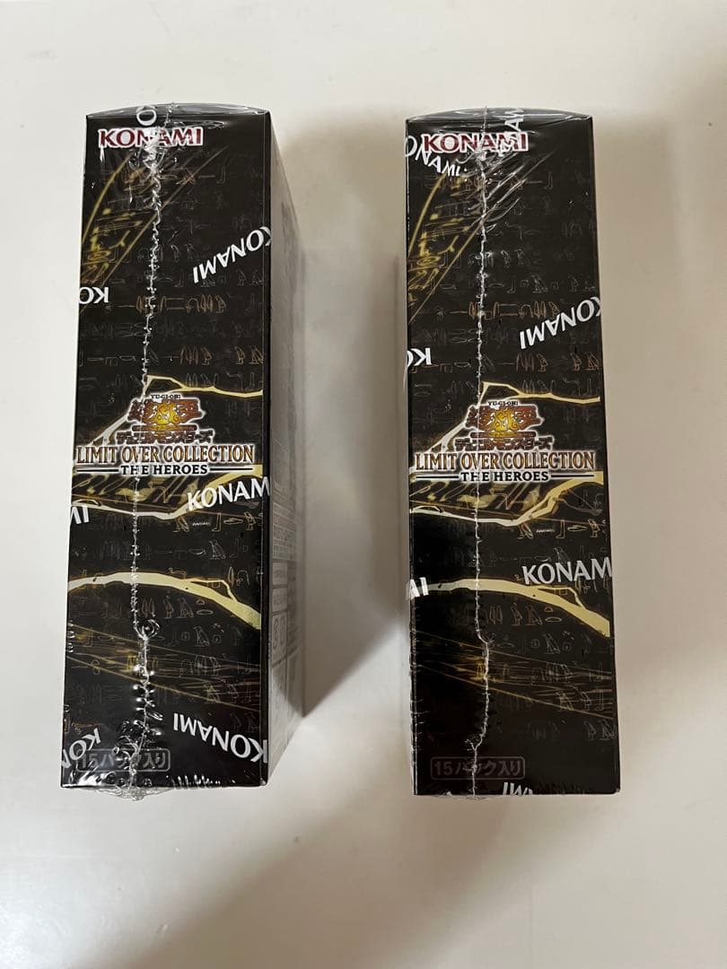 遊戯王　リミテッドオーバーコレクション　THE HEROES 2 box