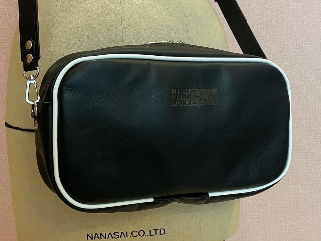 カブ乗りへ送るレザーバッグ　カブヌシ　通勤通学ツーリング　ハンドメイド