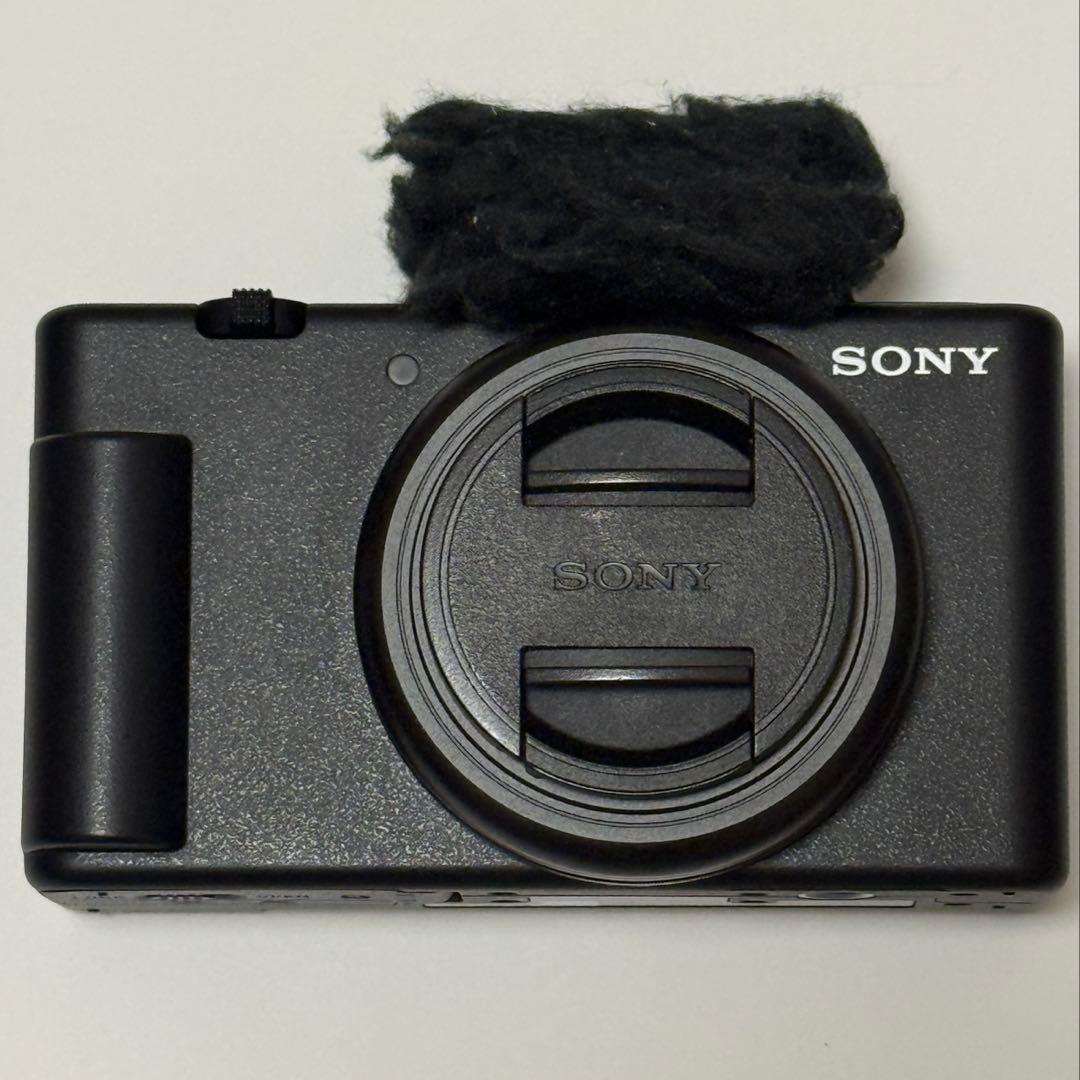 SONY VLOGCAM ZV-1F ブラック+ハンドグリップ付き