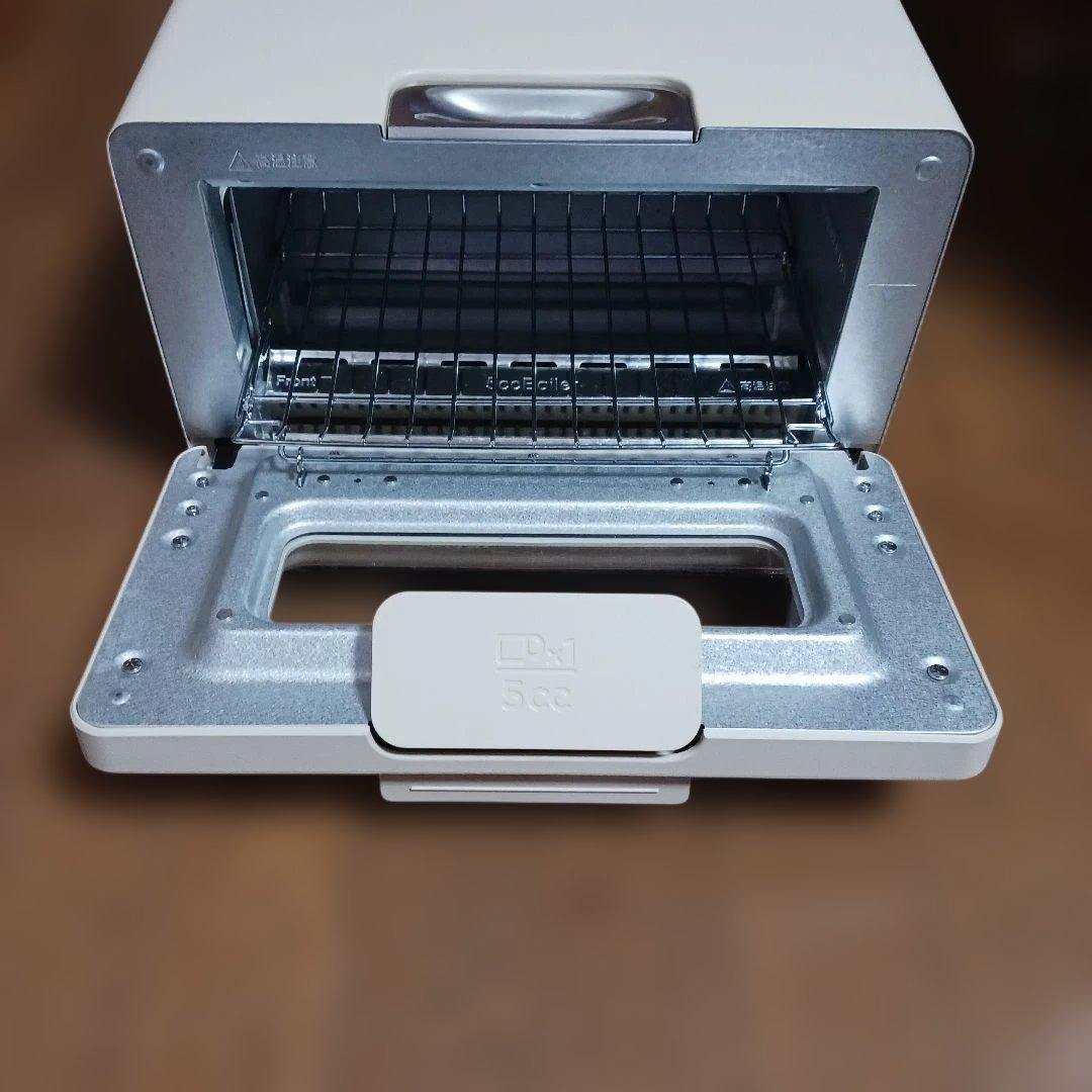 BALMUDA スチーム機能付き、トースター ホワイト（2022年製)