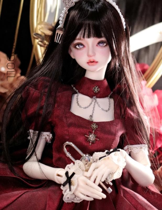BJD 1/4ドール 本体 40cm 球体関節人形 メイク済 全身セット 眼球