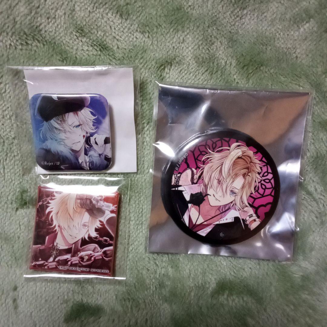 無神コウ 缶バッチ