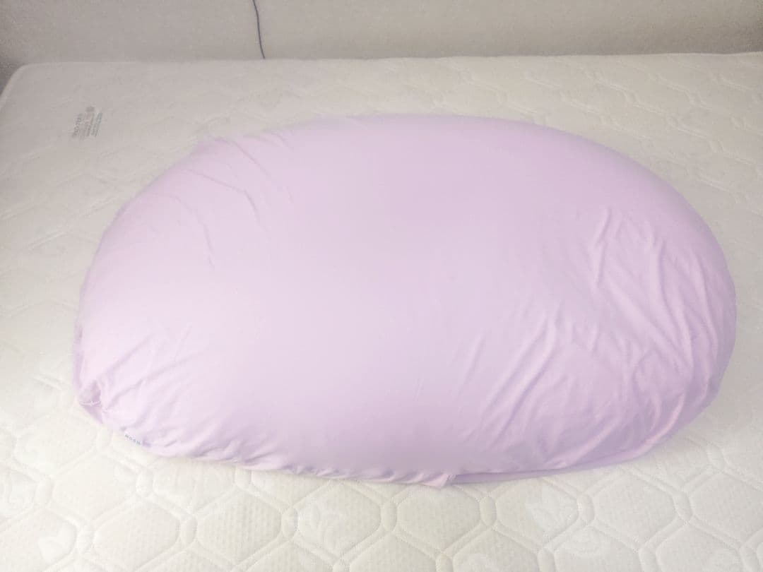 MOGU　雲にのる夢枕　クリアピンク　ビーズクッション　介護　体圧分散