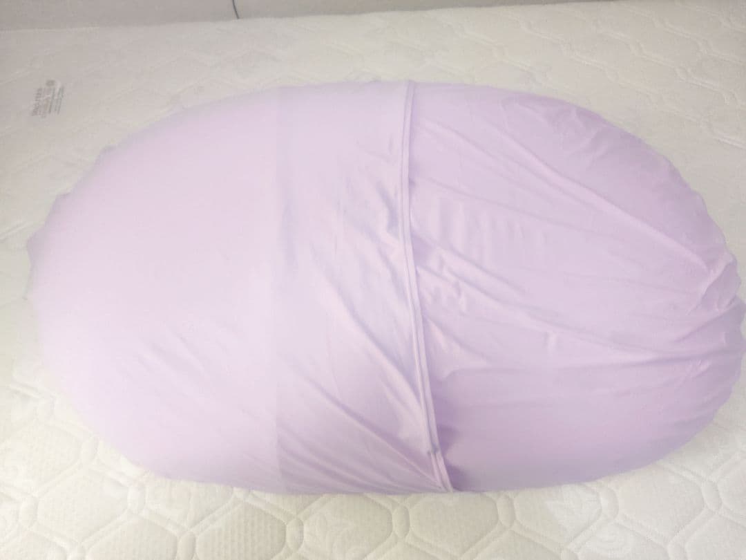 MOGU　雲にのる夢枕　クリアピンク　ビーズクッション　介護　体圧分散